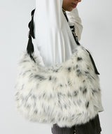 【予約】AIVER Atelier Made ミックスファーショルダーバッグ