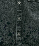 AIVER 硫化ペイントデニムシャツジャケット