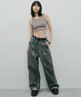 AIVER ハトメレザーバングル