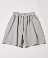 AIVER スウェットワイドバギーショートパンツ