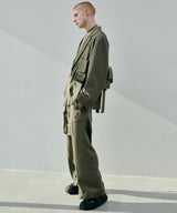 AIVER Atelier Made 高密度ギャバハーネステーラードジャケット