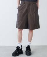 AIVER イリディセントガーデニングショートパンツ
