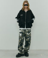 Johann×AIVER BOYダブルジップパーカー