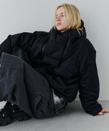 AIVER イリディセントパファーブルゾン