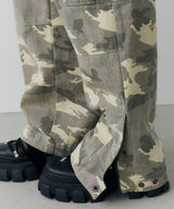 AFF AIVER バイオウォッシュダブルニーカーゴパンツ