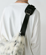 【予約】AIVER Atelier Made ミックスファーショルダーバッグ