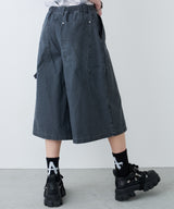 AIVER ワイドクォーターダブルニーパンツ