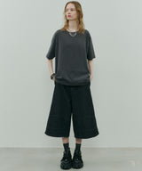 AFF AIVER 16/-ウォッシュ天竺コンパクトルーズS/S TEE