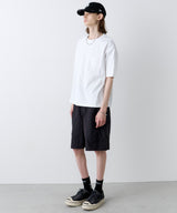 AIVER 30/2ウォッシュ天竺ガゼットポケットコンパクトS/S TEE