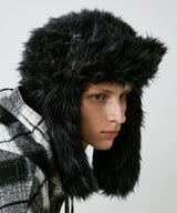 【予約】AIVER Atelier Made ミックスファーフライトキャップ