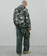 AIVER カモフラージュフルジップパーカー