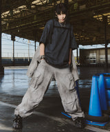 AIVER 3連スタッズレザーバングル