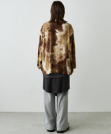 AFF AIVER ムラ染めニットL/S TEE