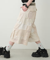 AIVER ボロクォーターカーゴパンツ