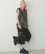 AFF AIVER 16/-ウォッシュ天竺N/S TEE (レギュラーレングス)