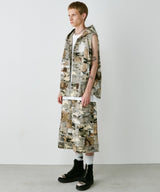 PALEDUSK×AIVER カモボロ3WAYフードシャツ