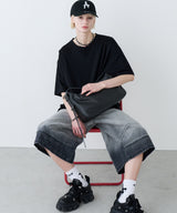 【予約】AFF AIVER 16/-ウォッシュ天竺スキッパーS/S TEE