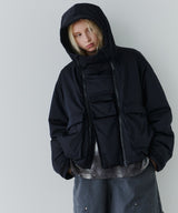 AIVER イリディセントパファーブルゾン