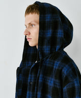 【一部予約】AIVER レイヤードオンブレチェックシャツ