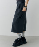 AIVER ワイドクォーターダブルニーパンツ