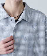 【予約】AIVER ドットメッシュナイトカモ S/S シャツ