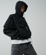 AIVER Atelier Made ソロテックスショートフライトブルゾン