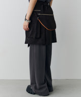 AIVER Atelier Made ソロテックスレイヤードスカート