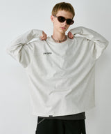 AIVER 30/2ウォッシュ天竺フットボールL/S TEE