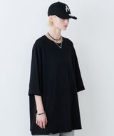 AIVER 16/‐ウォッシュ天竺モンスターS/S TEE