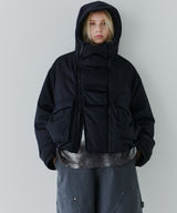 AIVER イリディセントパファーブルゾン