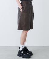 AIVER イリディセントガーデニングショートパンツ