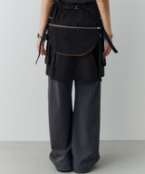 AIVER Atelier Made ソロテックスレイヤードスカート