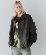 model:H174 B83 W60 H88 着用サイズ:MEDIUM (モカ)