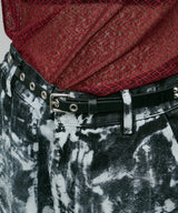 AIVER 2連スタッズレザーベルト