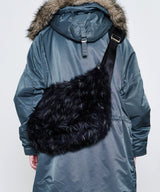 【予約】AIVER Atelier Made ミックスファーショルダーバッグ