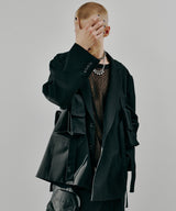 AIVER Atelier Made 高密度ギャバハーネステーラードジャケット