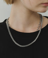 AFF AIVER サージカルキューブチェーンネックレス