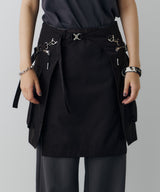 model:H172 B80 W58 H87 着用サイズ:FREE (ダークブラウン)