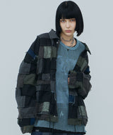 AIVER ボロミリタリージャケット