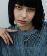 TSUGE×AIVER ウッドパドロックネックレス