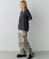 model:H172 B80 W58 H87 着用サイズ:MEDIUM (ライトグレー)