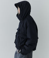 AIVER イリディセントパファーブルゾン