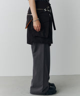 AIVER Atelier Made ソロテックスレイヤードスカート