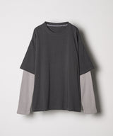 AFF AIVER ワッフルレイヤードL/S TEE