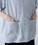 【予約】AIVER ドットメッシュナイトカモ S/S シャツ