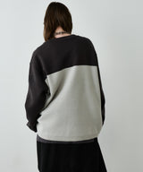 AIVER フットボールオーバーニット