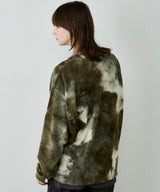 AFF AIVER ムラ染めニットL/S TEE