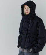 AIVER イリディセントパファーブルゾン