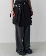 AIVER Atelier Made ソロテックスレイヤードスカート