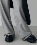 AIVER ヘビースウェットレイヤードバギーパンツ